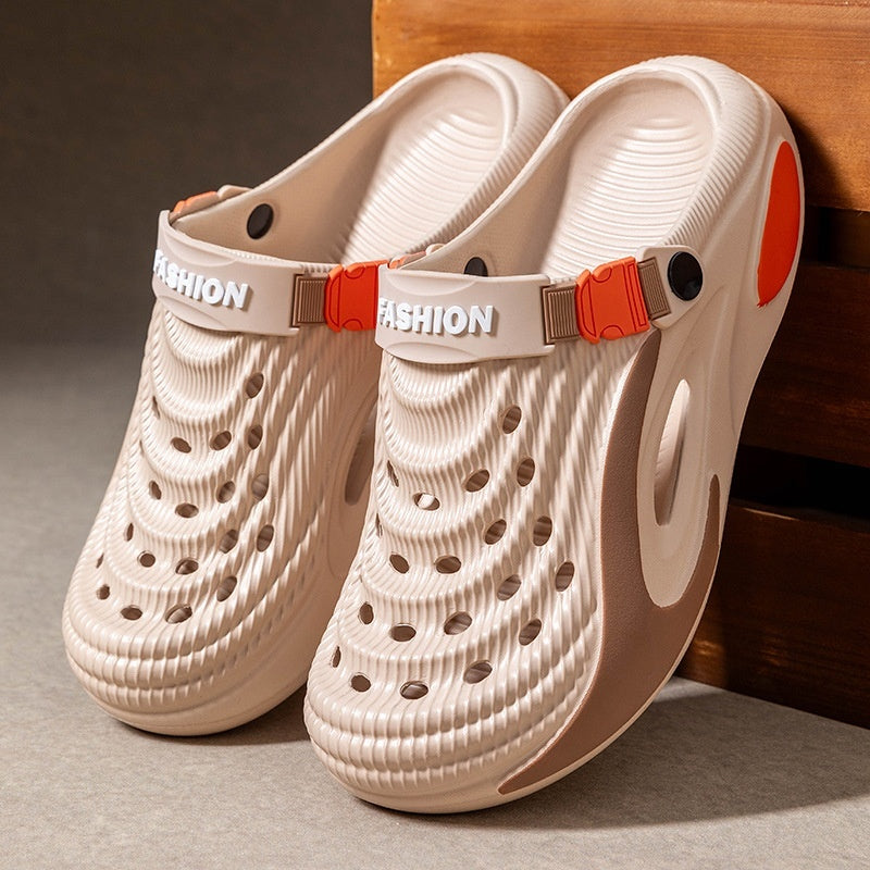 👟 Posebna ponudba s 50 % popustom 🌬️ Večnamenski moški sandali (odebeljen podplat iz EVA): Nedrseči, ultra lahki, zračni – popolna izbira za na plažo, šport in vsakodnevno nošenje 🏃♂️