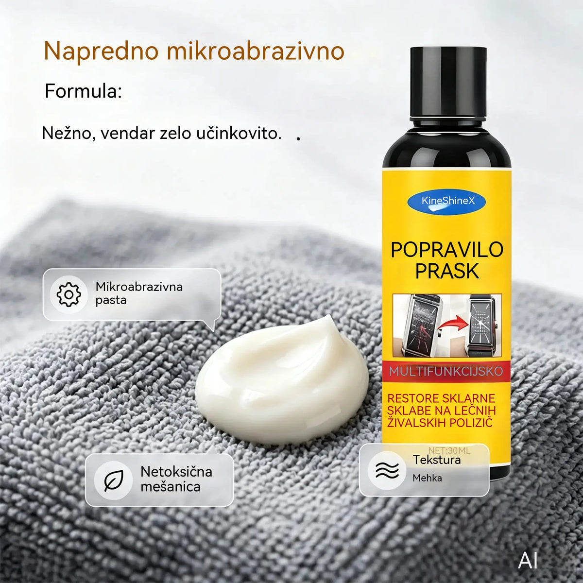 ✨Kupite enega, enega dobite brezplačno! 🛡️Večnamenska polirna pasta za popravilo prask