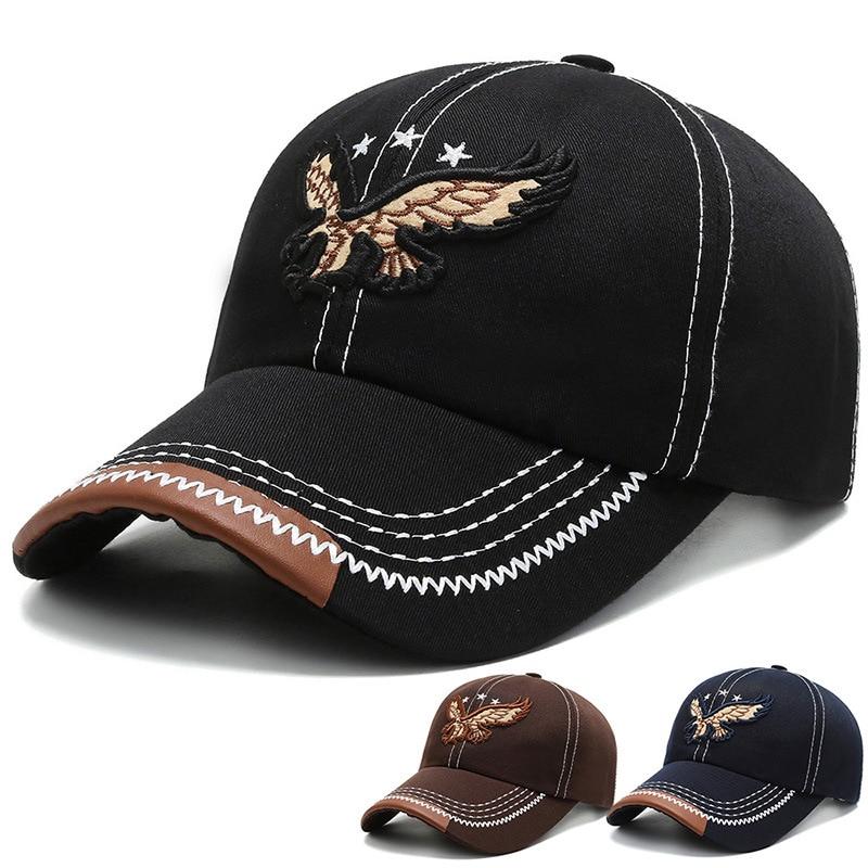 🔥 Najlepiej sprzedające się produkty💙Czapka baseballowa z haftowanym orłem