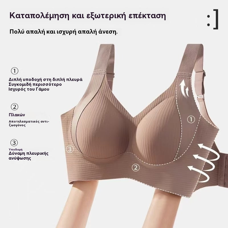 🎁😍❤️【Σετ 4 τεμαχίων】Αόρατα διαμορφωτικά σουτιέν για γυναίκες【40–95 κιλά】– άνετα, υποστηρικτικά και ιδανικά για κάθε μέρα✨