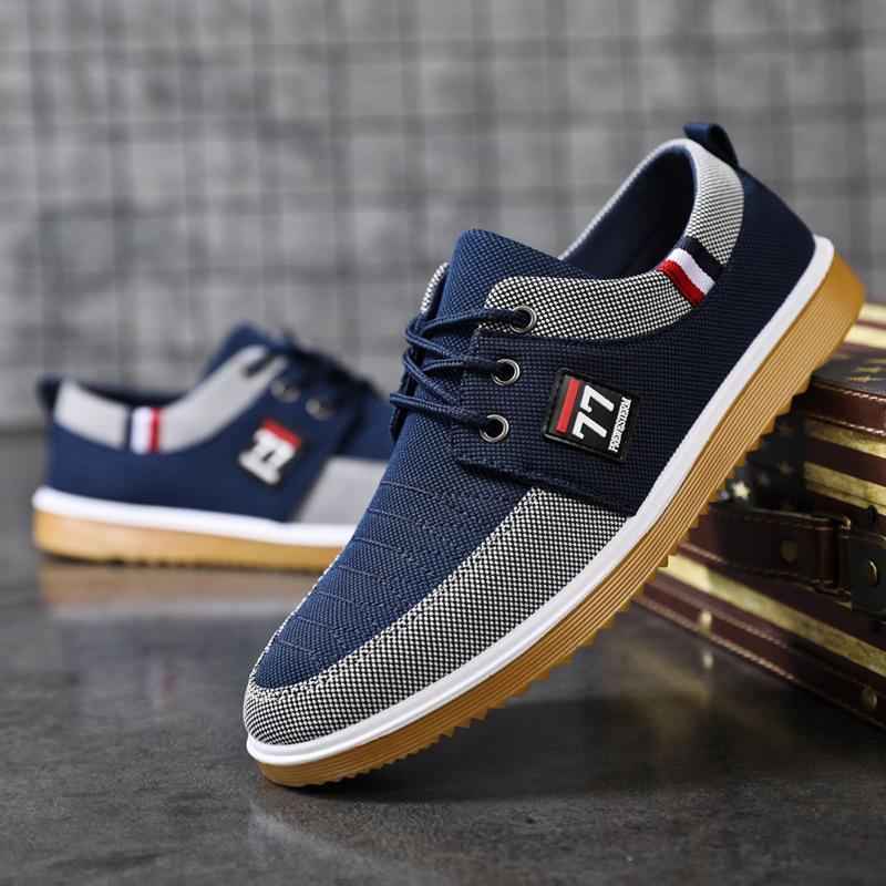 🔥HOT SALE🔥【39-44】2025 Casual oddychające buty z płótna dla mężczyzn