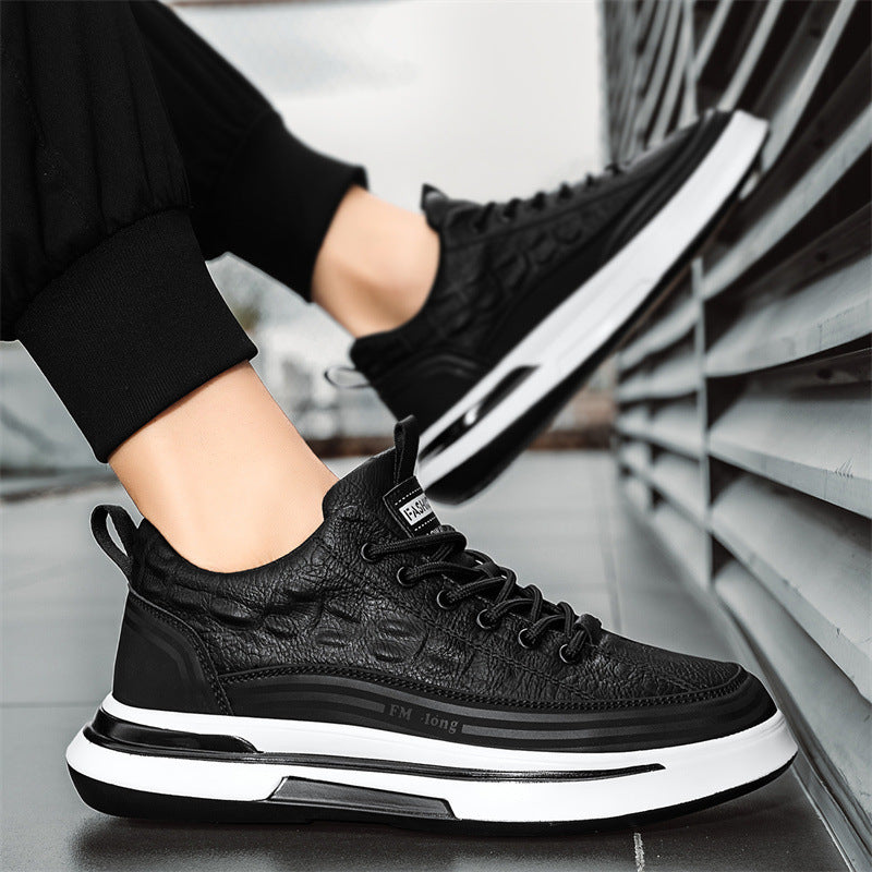 🔥Nowość【39-44】👟Modne sneakersy męskie na grubej podeszwie