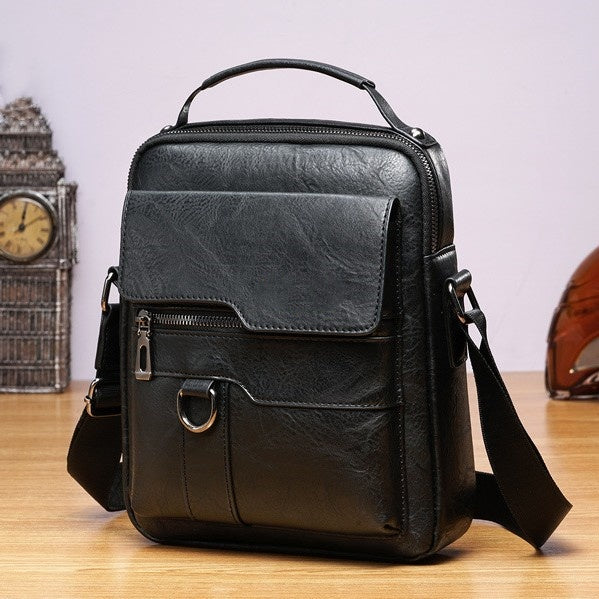 🔥🔥Nowa męska torba na ramię ze skóry Oxford --⏳Oferta ograniczona czasowo👍👍
