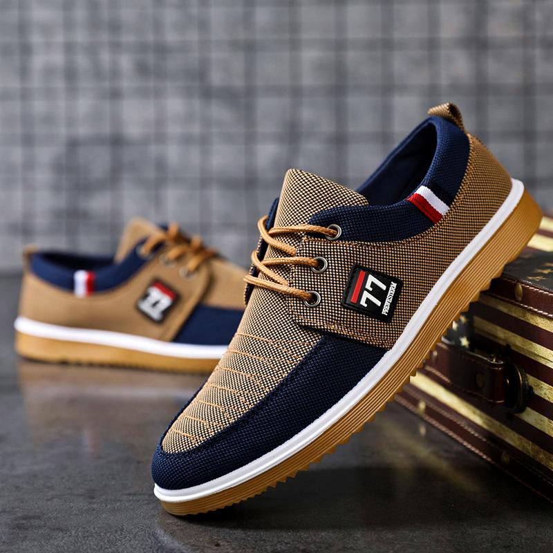 🔥HOT SALE🔥【39-44】2025 Casual oddychające buty z płótna dla mężczyzn