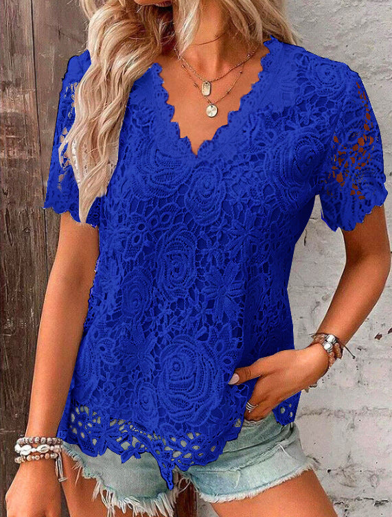 🌼🌼2026 Nova modna ženska čipkasta bluza (S-5XL)