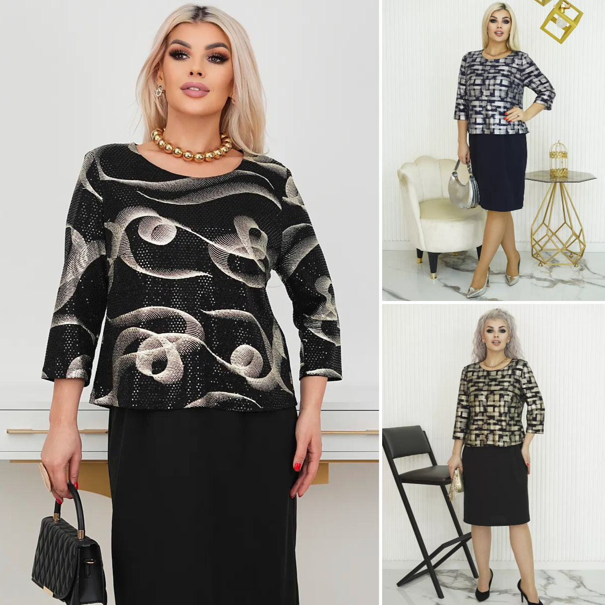 ✨Wyprzedaż, wkrótce zniknie ze sprzedaży【S-5XL】2025 Stylowe nowe sukienki na imprezę
