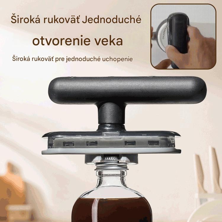 🔥【Balenie 2 kusov | 1 kusy /12.5 €】🥫 Multifunkčný otvárač na fľaše, kuchynský riad do domácnosti.