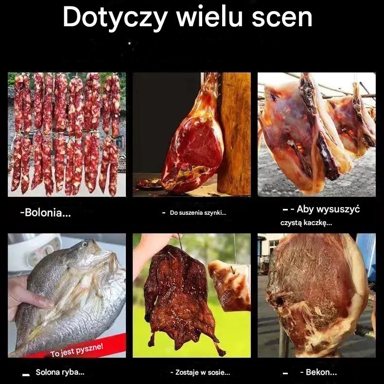 🐷🐮🍖【40 szt.】Specjalny worek z gazy do suszenia wieprzowiny w celu ochrony przed owadami i ptakami