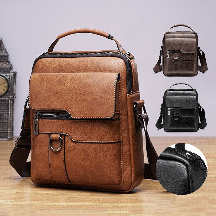 🔥🔥Nowa męska torba na ramię ze skóry Oxford --⏳Oferta ograniczona czasowo👍👍