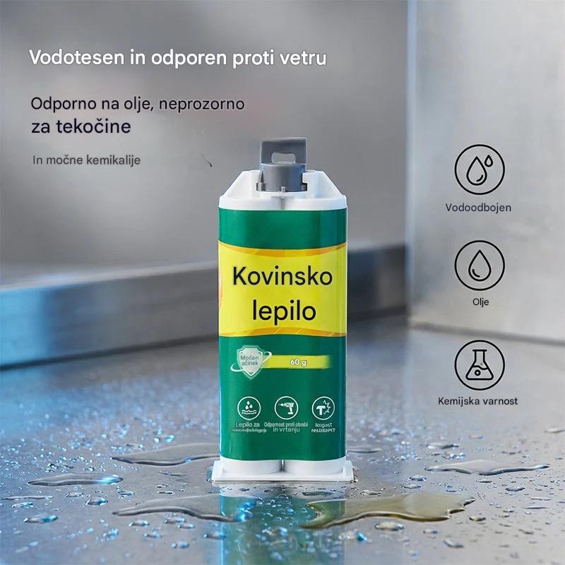 【Komplet 3 kosov】 26 evrov🔥Časovno omejen 50% popust! 🛠️Visoko trdno lepilo za popravilo kovin AB