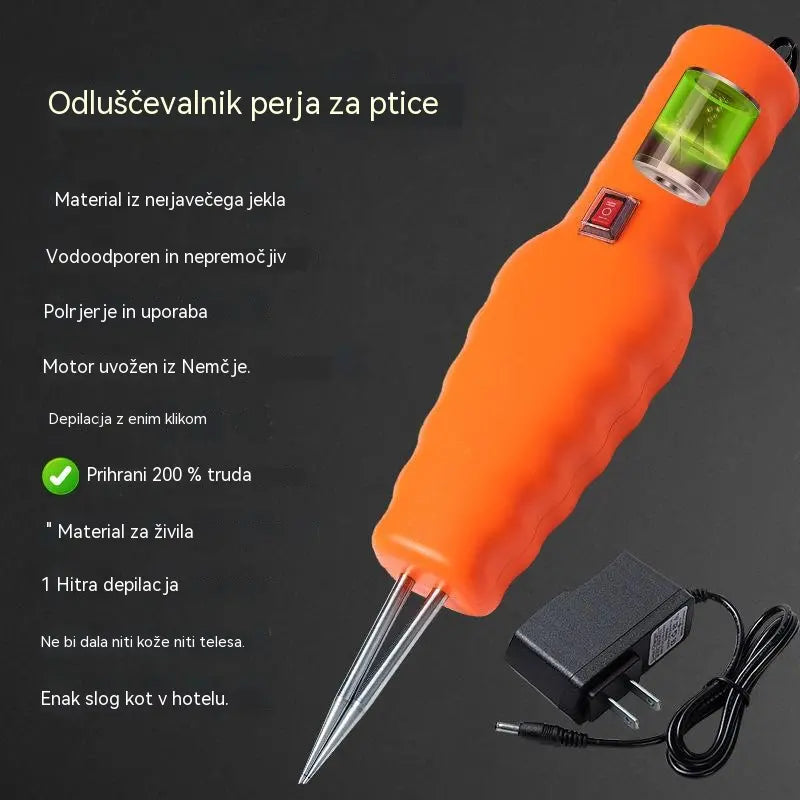 【🔥Posebna ponudba】🐓🦆Električni depilator za perutnino