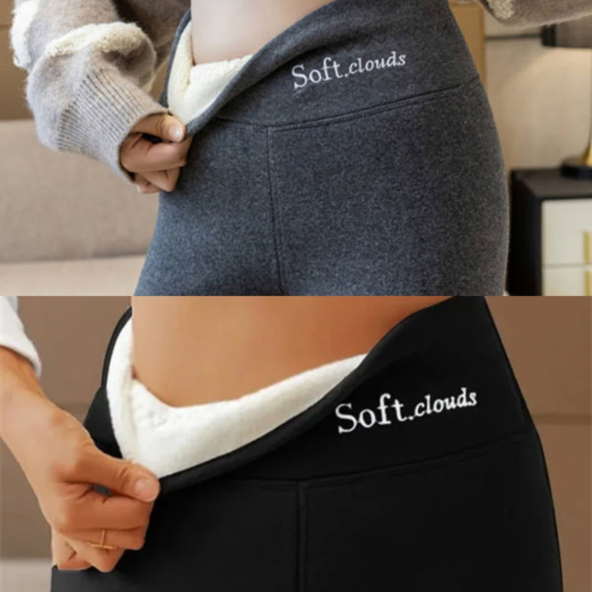 ✨⛄【Kupite eno, drugo dobite brezplačno🔥】【S-5XL】Ženske tople volnene pajkice - obvezen kos za jesen in zimo