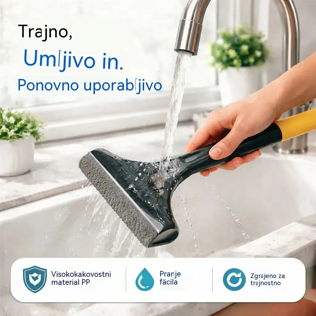 ✨Večnamenska čistilna krtača 2 v 1✨ Zelo učinkovit pripomoček za čiščenje