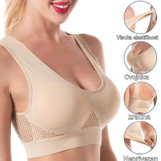 🥰【Paket po 3 kosa】Zračen in eleganten modrček velike velikosti ❤️【40-120kg】