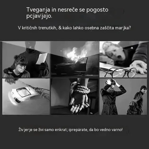 🎁50 % popusta🎁 Svetilka za samoobrambo Arc 4-v-1