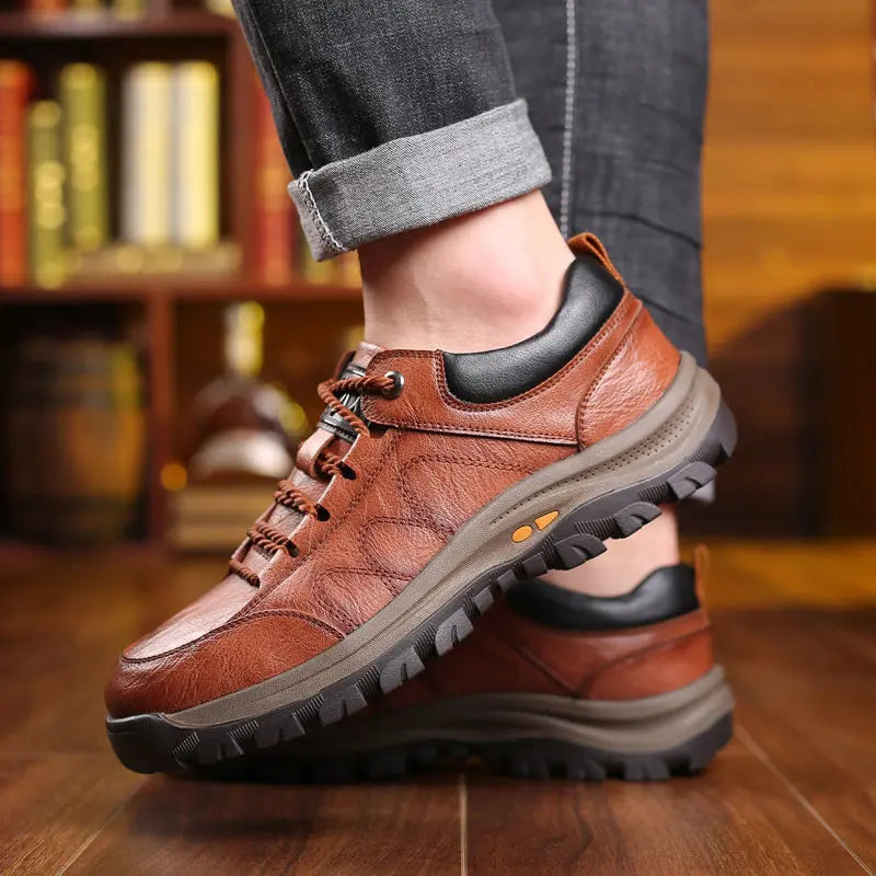 🔥👞Novi elegantni moški čevlji iz pravega usnja, izjemno udobni