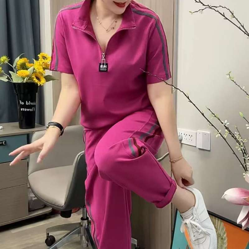 🔥👚【M-4XL】2026 Újdonságok: Plus Size Divatos Női Sportruházat
