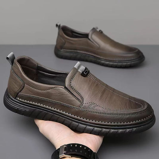 👞❤️ 【39-44】 Skórzane buty na co dzień z miękką podeszwą, antypoślizgowe