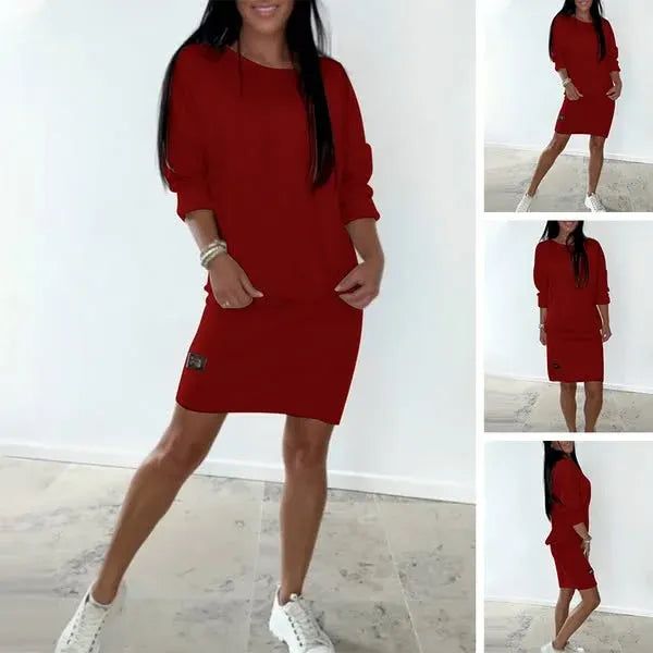 🎁Νέο άνετο, απαλό, casual γυναικείο φόρεμα