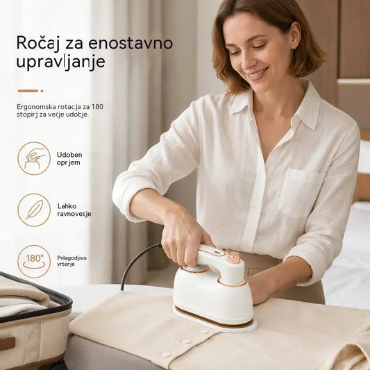 ✨ Prenosni ročni parni čistilnik za oblačila