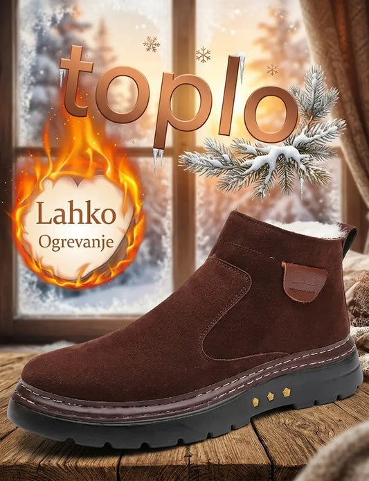 🥾✨【38-46】Novi zimski zimski škornji za moške, odebeljeni z žametom in topli