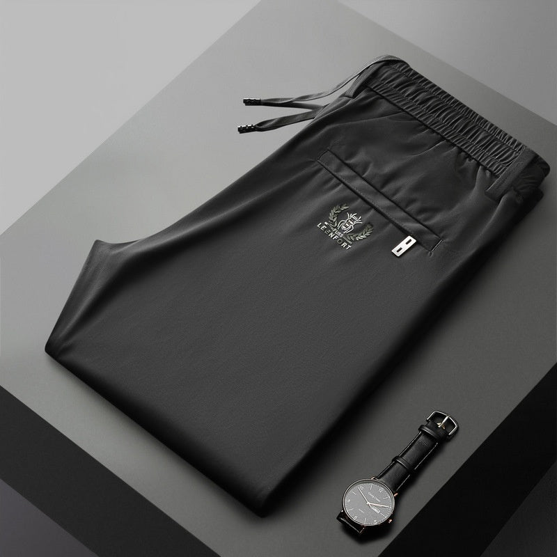 🔥【M-5XL】2026 tavaszi és nyári új Ice Silk Stretch nadrág