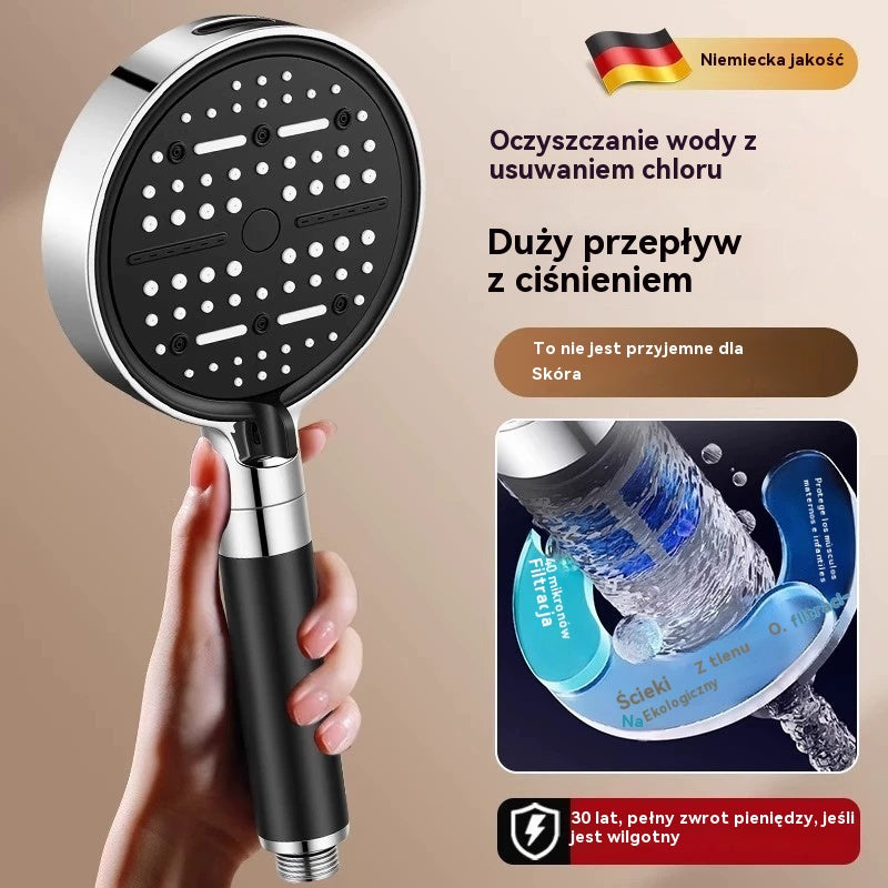 💦🚿 6-funkcyjna głowica prysznicowa wysokociśnieniowa Głowica prysznicowa do podgrzewacza wody w łazience