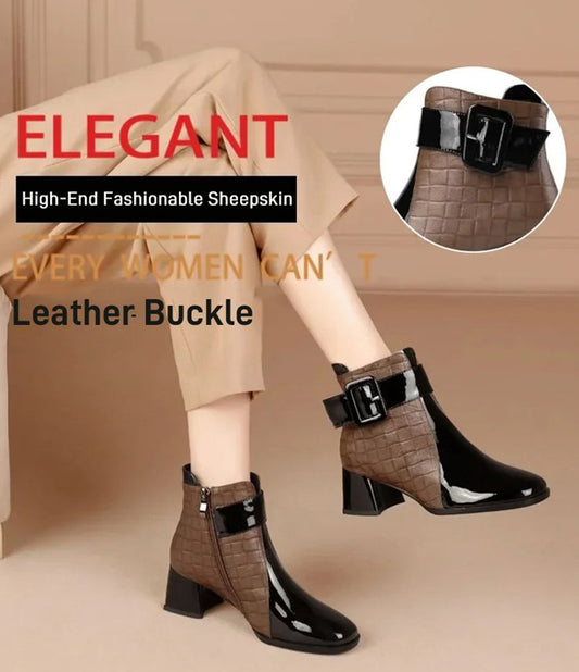 🔥Oferta limitowana - 42% zniżki【35-40】2024 nowe buty ze skóry bydlęcej importowane z Australii