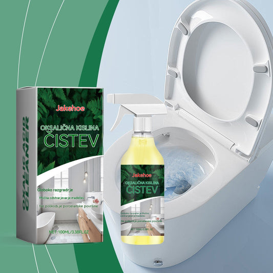 【50% POPUST】👍😁Čistilo z oksalno kislino odstrani 10 let stare, trdovratne madeže soli v samo 3 sekundah!