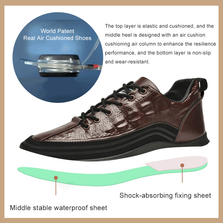 【38-48】🐊Luksusowe męskie buty sportowe w nowym stylu, codzienne i modne