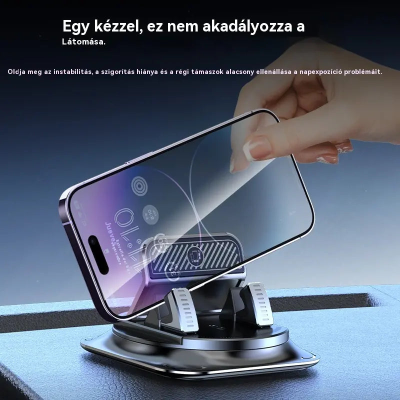 🔥🚗Biztonságos és okos: A tökéletes 2 az 1-ben autós telefontartó! 🚗