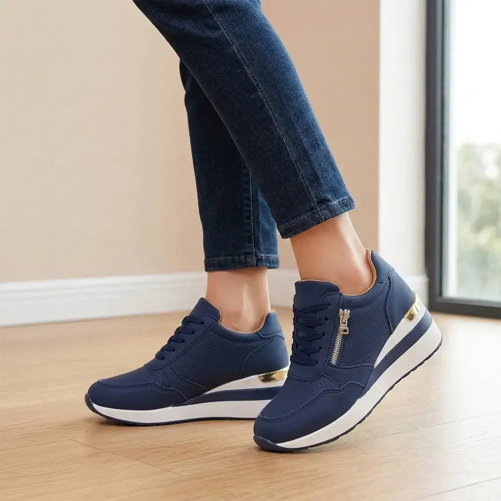 【36-43】🌹Modni čevlji s platformo in 5 cm dvignjeno peto.