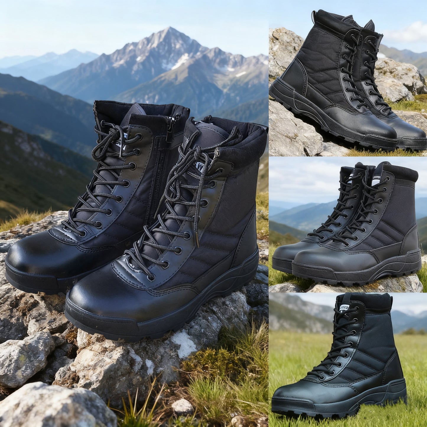 👍💥【39-45】Wysokiej jakości taktyczne buty trekkingowe na jesień i zimę dla mężczyzn i kobiet: wodoodporne i odporne na zużycie