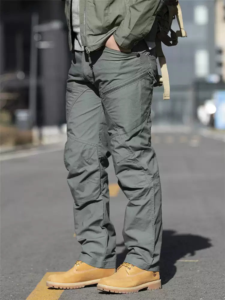 🔥【S-6XL】Męskie spodnie wojskowe typu cargo 🛒 (40-105 kg)
