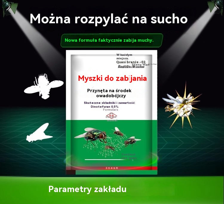 🦟【10 torebek / oferta specjalna】🦟Bezwonny domowy środek na komary, spray owadobójczy na muchy do użytku w gospodarstwach