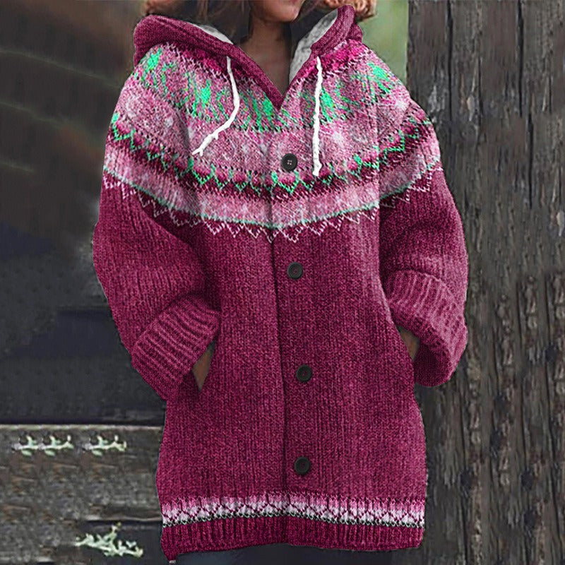 🥰【S-5XL】Νέα άνετη ρετρό ζακέτα με πουλόβερ