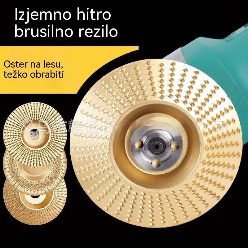 ⚙️🧰【Komplet 3 kosov】Večfunkcijski brusilni diski, primerni za kotne brusilnike za obdelavo lesa