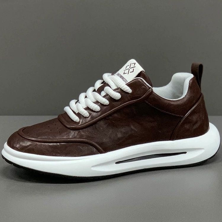 👨👞【39-44】Skórzane trampki dla mężczyzn