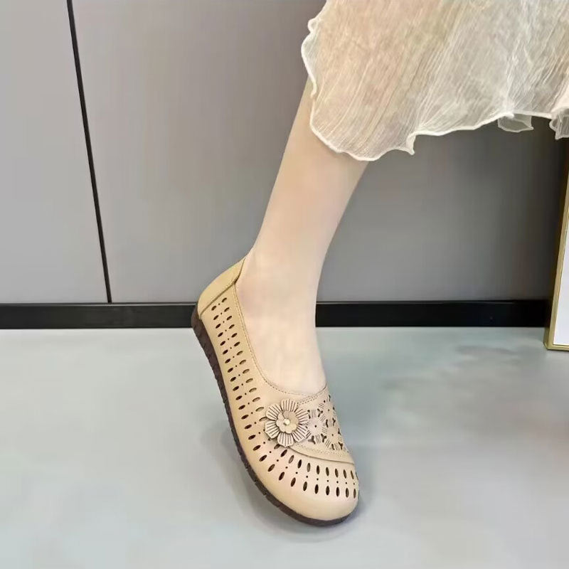 👡【35-40】Buty damskie, miękka, antypoślizgowa podeszwa ze skóry bydlęcej