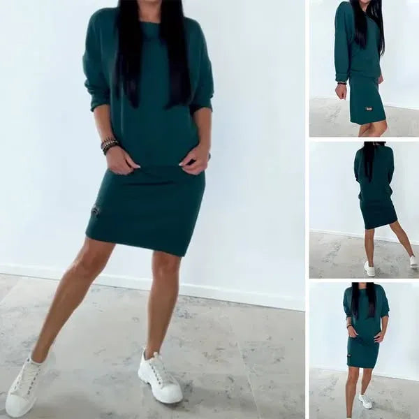 🎁Νέο άνετο, απαλό, casual γυναικείο φόρεμα