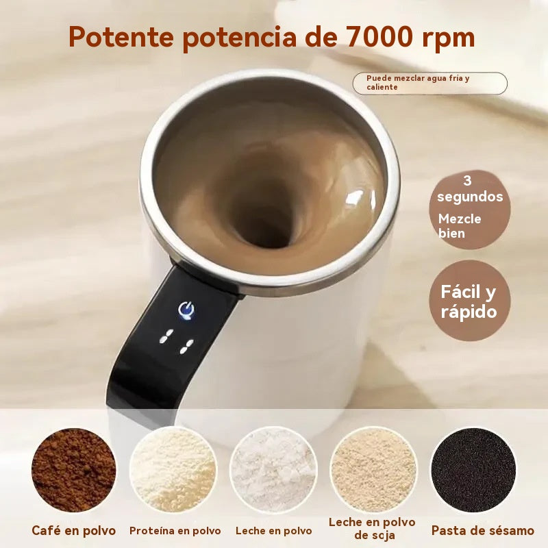 ☕🔋W pełni automatyczny kubek elektryczny ze stali nierdzewnej z wyświetlaczem temperatury⚡