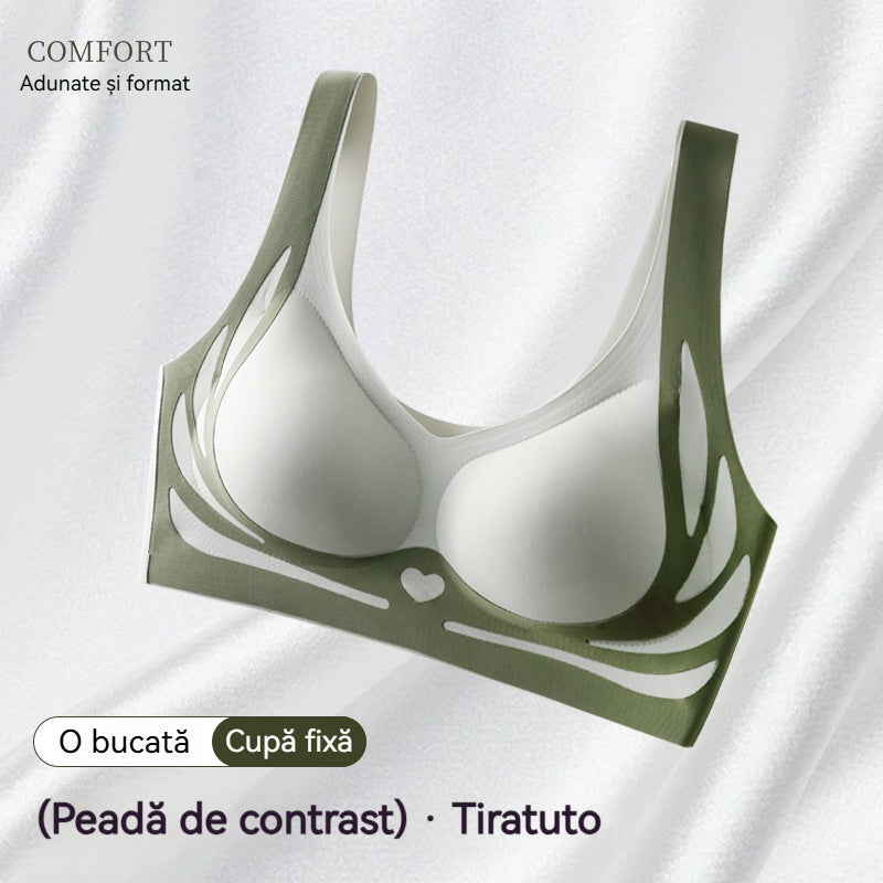 🔥✨【Pachet de 4】【40-85KG】2025 sutien fără fir dintr-o singură bucată pentru femei, moale și confortabil ❤️