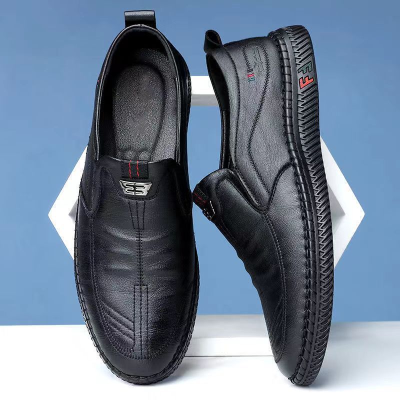 👞 Férfi cipők puha, természetes bőrből - Teljes kényelem érett férfiaknak