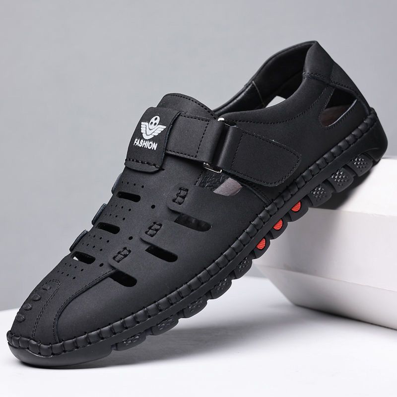 👣【Tallas 38-44】🍃2026 Zapatos casuales transpirables con agujeros, cuero genuino, suela suave, antideslizantes