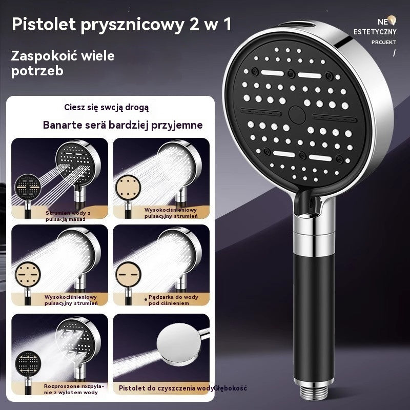 💦🚿 6-funkcyjna głowica prysznicowa wysokociśnieniowa Głowica prysznicowa do podgrzewacza wody w łazience