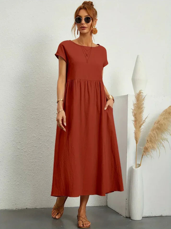 2026-os új, lenge maxi ruha, bájos eleganciát sugároz (S-4XL)