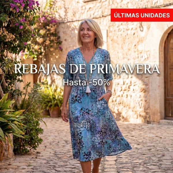 【S-3XL】 Vestido estampado ligero y fluido que estiliza la figura.