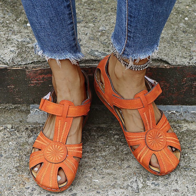 ✨🩰【Oferta especial de temporada】【Tallas 35-43】Sandalias romanas para mujer - Piel cómoda y suave, pago contra entrega disponible