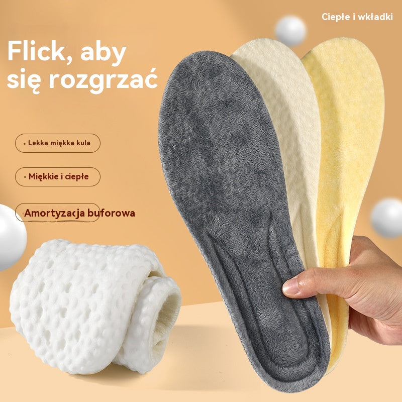 【35-46】【Kup 1, a 1 dostaniesz gratis】🔥👣 Grube flanelowe wkładki do butów - superciepłe, miękkie i antypoślizgowe