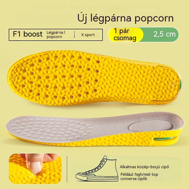 💥【Vásároljon 1-et, kapjon 1-et ingyen】👟 Kényelmes talpbetétek légpárnával, magasságnövelő hatással 📈